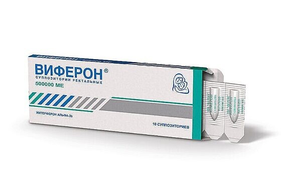 Дозировка свечей Виферон для детей-5